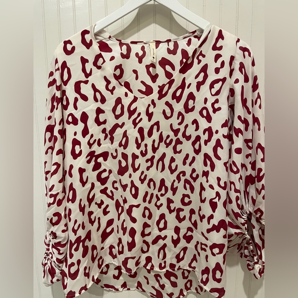 Boutique Cheetah Print Shirt